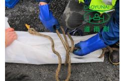 China Pvc Pipe Trenchless Point Repair Relining Protective Bottom Film Installing supplier