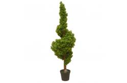 China Special Design Artificial Topiary Tree , 6ft Fake Plant Single Trunk supplier