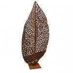 Durable Outdoor Rusty Corten Steel Sculpture Custom Made