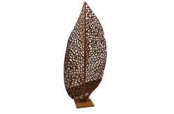 China Durable Outdoor Rusty Corten Steel Sculpture Custom Made supplier
