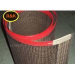  Coated 4*4mm Dry Food Ptfe Mesh Belt for sale