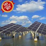 Rust Protection PV Mounting Brackets Fishing-Light Complementary Solar Panel Ground Mounting System For Fish Farm for sale