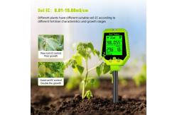 China YIERYI Multi Functional 6 In 1 Digital Moisture Meter For Plants supplier