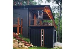 China Prefabricated Two Storey Container House Expandable Portable Homes supplier