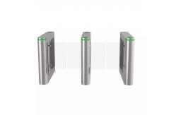 China BLDC Motor Swing Barrier Gate High Security Glass Arm Face Scan Recognition supplier