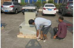 China 100Kg Max load Mechanical Shock Test Machine , Half Sine Wave Accelerated Shock Tester supplier