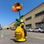 Battery Powered Shopping Mall Animal Mechanical Dinosaur Electric Scooter for Kids for sale
