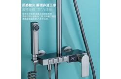 China Wall Mounted Rainfall Shower System Hot And Cold Constant Temperature supplier