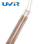2500w Medium Wave Straight Infrared Light 415v Gold Plated Heating Tube for sale
