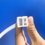 LED Lights Transparent Silicone Rubber Profiles Extrusion Heat Resistant for sale