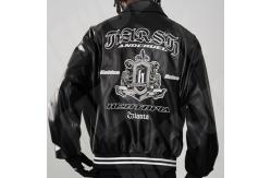 China Customizable Unisex  Varsity Jacket Mens Streetwear Stretch OEM Service supplier