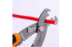 China 200mm MultiPurpose Wire Strippers 6 In 1 Power Wire Stripping Tool supplier