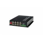 BNC level waterproof HD SDI Extender for cctv camera , 0 ~ 20km fiber optic video transmitter for sale