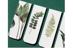 China Customized Planner Magnetic Bookmark Officeworks Turtal Leaf supplier