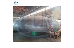 China 6500mm Diameter Ellipsoidal Dished End With 10% Reduction Ratio supplier