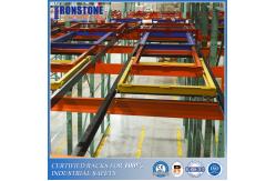 China Safe Loading And Retrieval Push Back Rack System supplier
