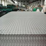 Mill Edge 316L 316 Stainless Steel Diamond Plate Sheets 10mm Hot Rolled No 1 Weak Magnetic for sale
