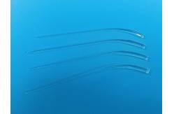China Curved Conical Quartz Glass Rod OEM Design for dental curing device supplier