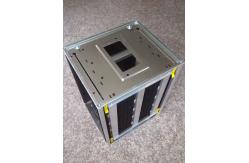 China High Precision PCB Magazine Rack , ESD Storage Racks Zinc Coating Steel Material supplier