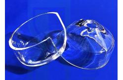 China Sio2 Clear Fused Silica Crucible For Laboratory supplier