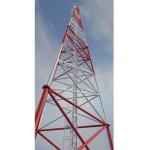 Cell Phone 10m Mobile Communication Tower 3 Leg Tube for sale