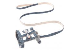 China Soft Nylon Escape Proof Adjustable Cat Hiking Harness For Kittens Small Animals supplier