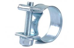 China Heat Resistance Mini 2 Ear Hose Clamps Petrol Pipe Clips supplier
