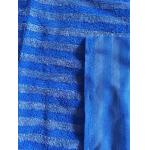 160cm Width Warp Knitting Blue Eight Grid Microfiber Cleaning Cloth SGS for sale