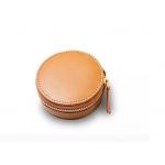 Minimalist PU Leather Box QC Mini Jewelry Box With Zipper Deboss for sale