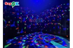 China Black Inflatable Night Club Party Cube Tent Portable Blow Up Nightclub supplier