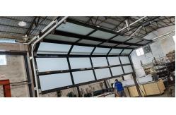 China 100% Transparency Clear Polycarbonate Mirror Glass Garage Door supplier