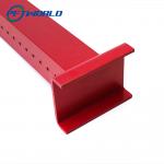 ODM Bending Sheet Metal Parts Red Bracket Powder Coating Computer Accessories for sale