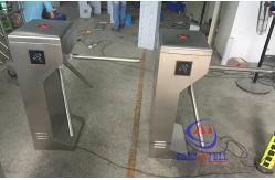 China CE 120 Volt Power supply Tripod Turnstile Gate With Coin Collector , Stable Working supplier