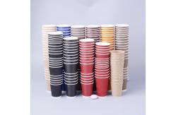 China ODM Double Wall Ripple 12oz Paper Muffin Cup With Lid supplier
