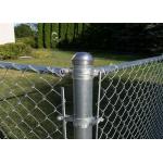 6 Foot Chain Link Wire Mesh Fence Hot Dipped Galvanized For Farm for sale