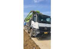 China Used Zoomlion 63m Concrete Pump Truck Pumping Efficiently And In Good Condition supplier