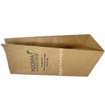 Custom Lining Lawn Paper Bags Moisture-Resistant For Garden for sale