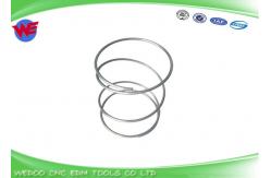 China 100447060 Charmilles EDM Parts Top / Bottom Stainless Spring For Flushing Nozzle supplier