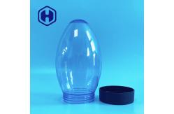China Bulk 1250ml Egg Shape 42oz Pet Jar Packaging Custom FSSC supplier