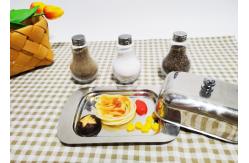 China 100ml Refillable Lamp Shape Glass Spice Jars Seasoning Jars supplier