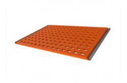 China Polyurethane Cross Tensioned Screen Panel For Mining Crusher Classification supplier