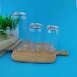 300ML 500ML Pet Plastic Easy Open Jar Packaging For Dried Food for sale