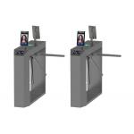 24V Bridge Low Frequency Tripod Turnstile Gate 1.2mm Thickness