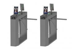 China 24V Bridge Low Frequency Tripod Turnstile Gate 1.2mm Thickness supplier