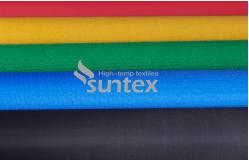 China Acrylic Coated Fire Resistant Fiberglass Fabric Roll For High Temperature Protect supplier