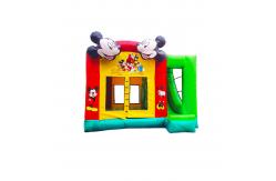 China Tarpaulin Inflatable Castle Themed With Mickey Mouse supplier