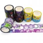 China Custom Print Colored Decoration Adhesive Paper Masking Washi Tapes for sale