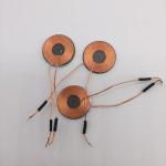 Wireless charging receiving coil copper air core winding coil