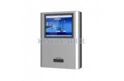 China Space-saving Design Wall Mount Kiosk With Thermal Receipt Printer , TFT LCD Display supplier