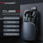 Langsdom Bluetooth Speaker Accessories For Two Way Radio Wireless Delay Time of 41-50 ms Waterproof Earphones Bluetooth with JL Chipset for sale